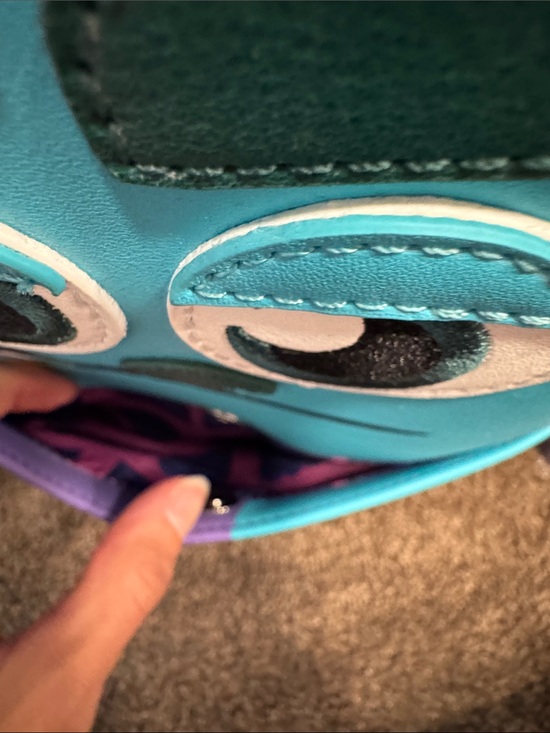Loungefly Pixar monsters inc sully with boo coin pouch mini backpack NWT main image 4